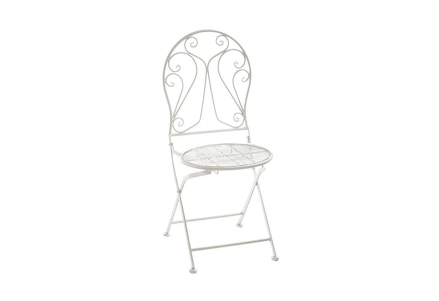 Kobolo Klappstuhl Metall Weiß 94 cm - Bild 2