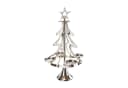 Kobolo Kerzenständer Weihnachtsbaum silber Aluguss Bild 2