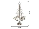 Kobolo Kerzenständer Weihnachtsbaum silber Aluguss Bild 3