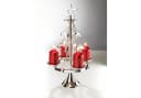 Kobolo Kerzenständer Weihnachtsbaum silber Aluguss Bild 4