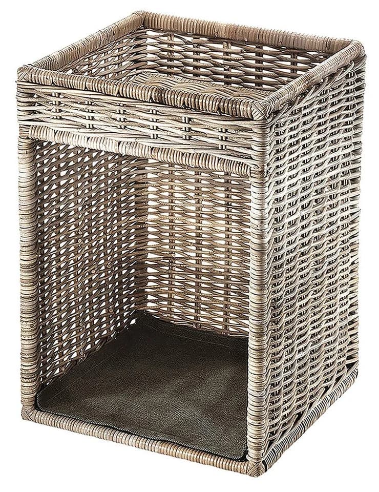 Kobolo Kaminholzkorb Kaminholzständer aus Rattan - Bild 4