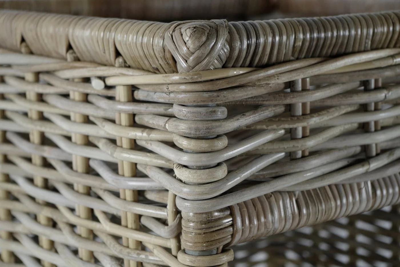 Kobolo Kaminholzkorb Kaminholzständer aus Rattan - Bild 5