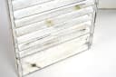 Kobolo Tischparavent Fenstersichtschutz White-Washed 90x81 cm Bild 3