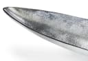 Kobolo Dekoschale Schiffchenform Metall 80cm Silber Bild 5