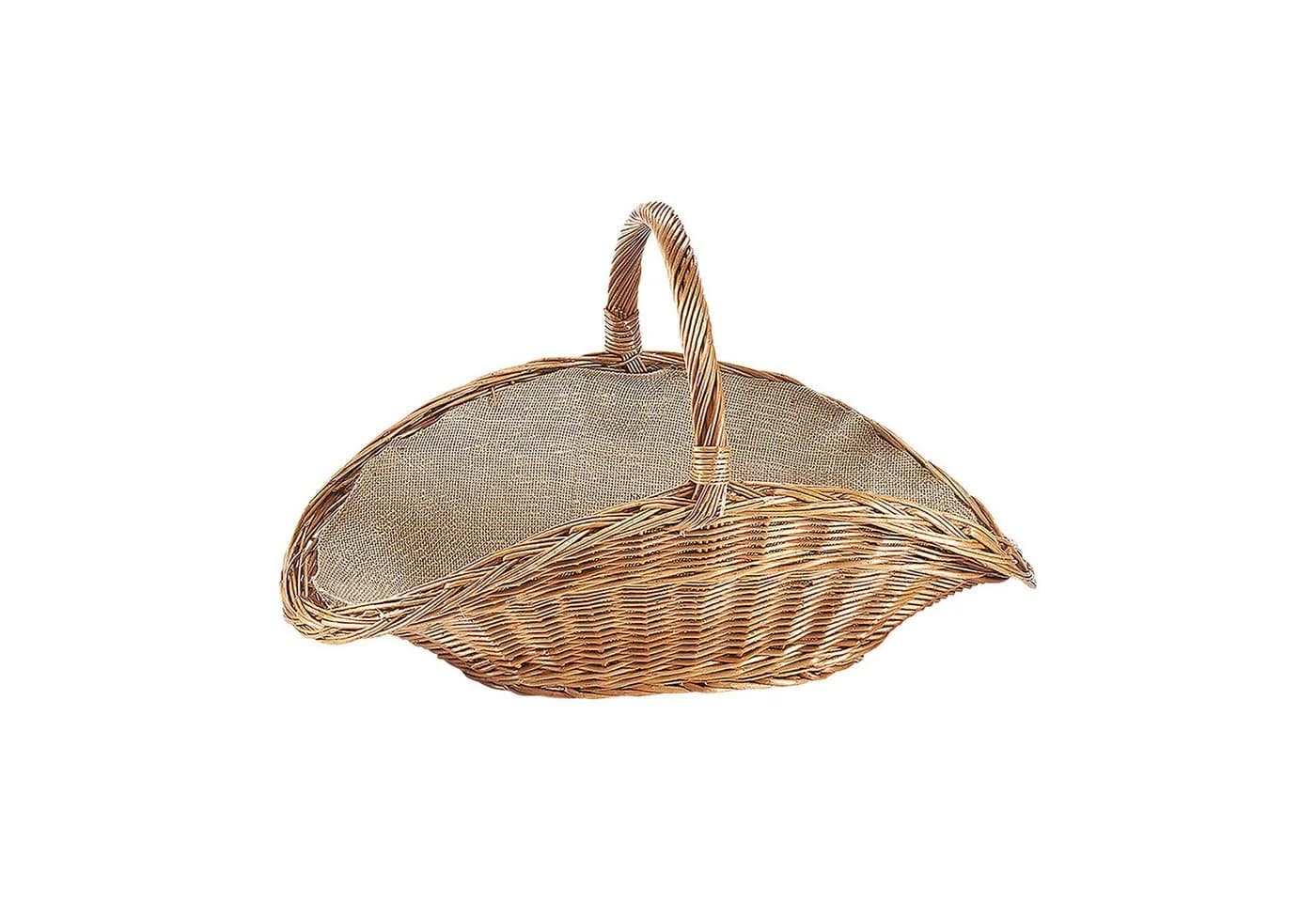 Kobolo Kaminholzkorb Holztrage Oval Weide - Bild 5