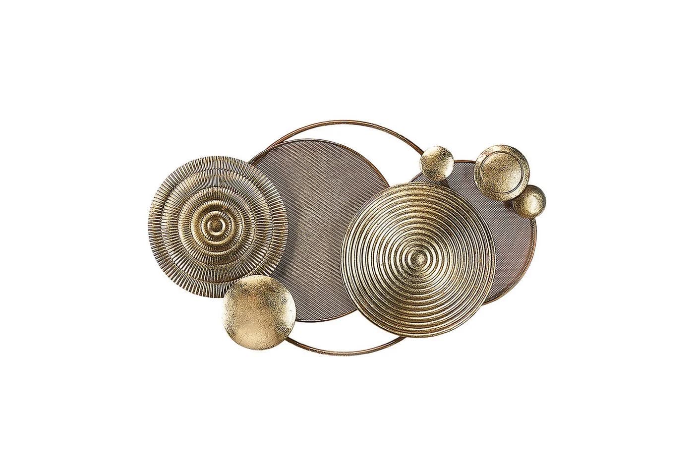 Kobolo 3D Wandbild Metallbild GOLDEN Industrial Look - Bild 2
