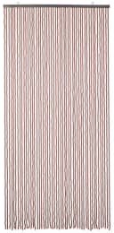 Kobolo Türvorhang Perlenvorhang CHOCO Holzperlen braun 50 Stränge Bild 3