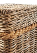 Kobolo Truhe Rattan Kubu Grey 50x50x45 cm Bild 3