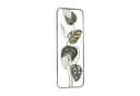Kobolo Wandbild ADANSONI Metall Gold Grau Grün Used Look Bild 2