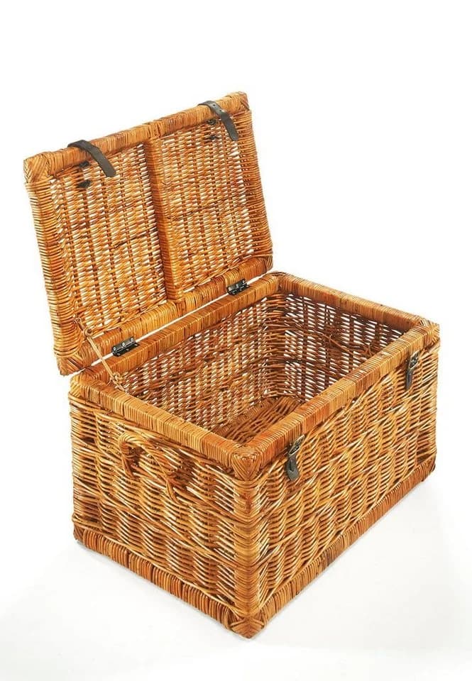 Kobolo Truhe Rattan lacak braun - Bild 3