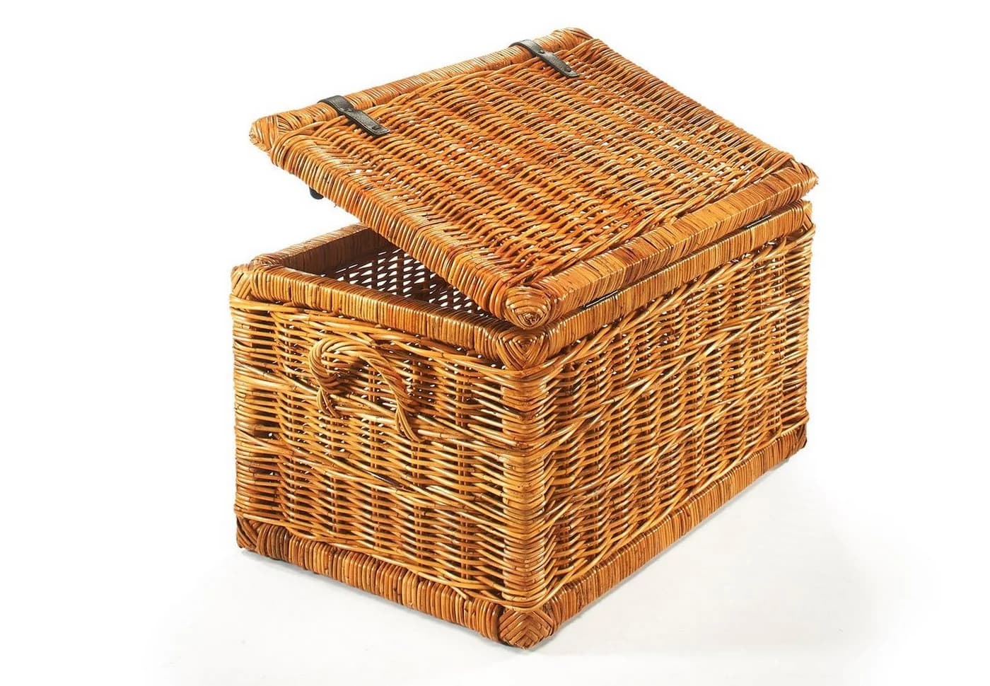 Kobolo Truhe Rattan lacak braun - Bild 4
