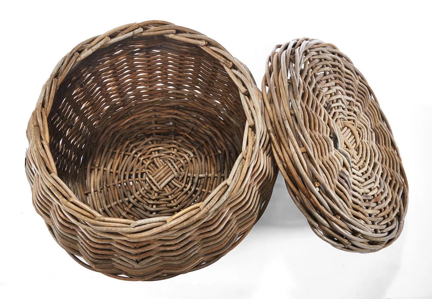 Kobolo Aufbewahrungskorb Wäschebehälter Rattan - Bild 4