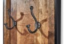 Kobolo Garderobe Wandgarderobe Mangoholz Metall Bild 5