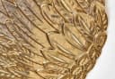 Kobolo Wanddeko Set ANGELO Engelsflügel Metall Gold 2 Stk 3D Look Bild 5