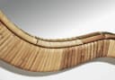 Kobolo Wandspiegel LENI Rattan Dekoobjekt Braun Bild 3