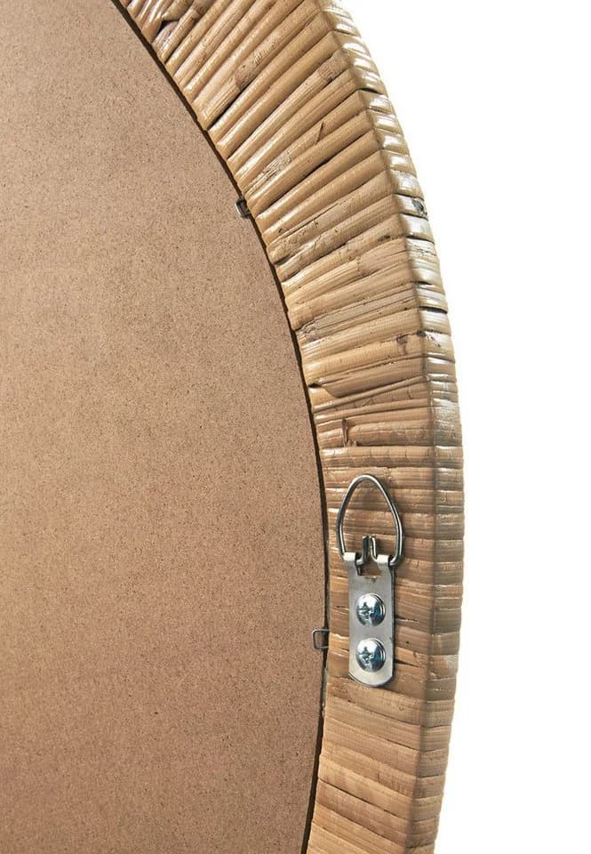 Kobolo Wandspiegel LENI Rattan Dekoobjekt Braun - Bild 5