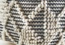 Kobolo Sitzwürfel Sitzpouf Pouf RAJA aus Baumwolle mit Muster Bild 5