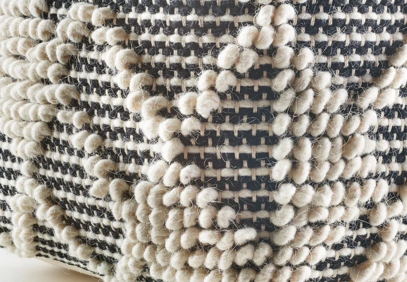 Kobolo Sitzwürfel Sitzpouf Pouf RAJA aus Baumwolle mit Muster - Bild 5