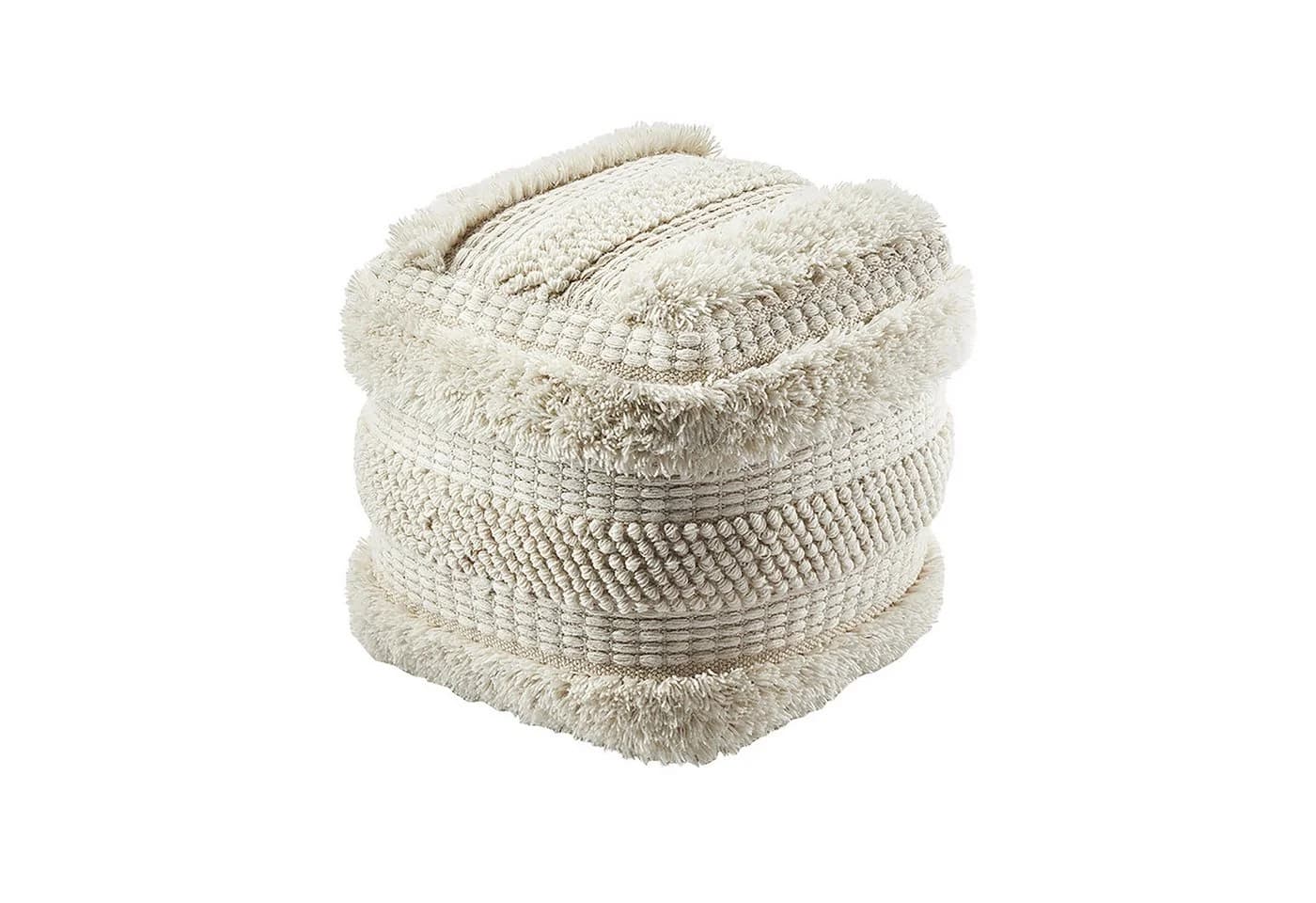 Kobolo Sitzwürfel Sitzpouf Pouf KARMA Baumwolle Muster - Bild 2