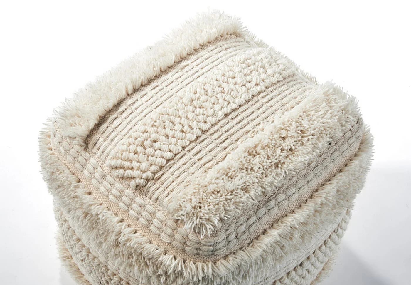 Kobolo Sitzwürfel Sitzpouf Pouf KARMA Baumwolle Muster - Bild 3