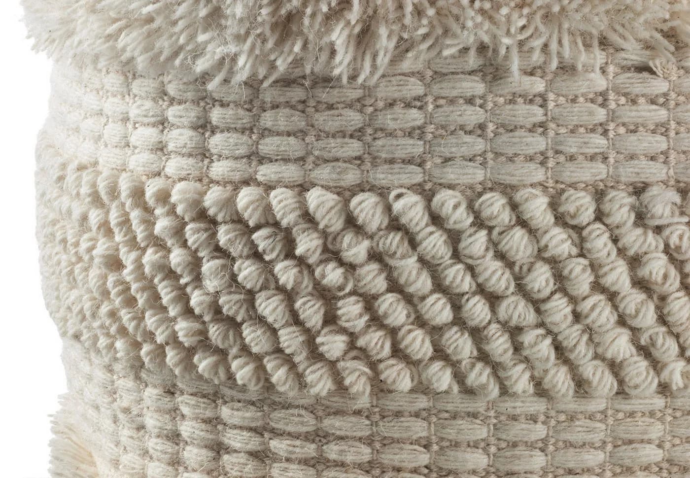 Kobolo Sitzwürfel Sitzpouf Pouf KARMA Baumwolle Muster - Bild 5