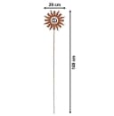Kobolo Gartenstecker FREYA Sonne Rostoptik Bild 3