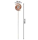 Kobolo Gartenstecker FINJA in Rostoptik Bild 3