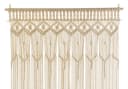 Kobolo Makramee-Vorhang Beige 132 Stränge Bild 5