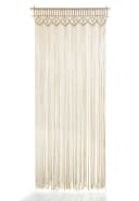Kobolo Türvorhang TWINE Beige Makramee 132 Stränge 95x210cm Bild 4