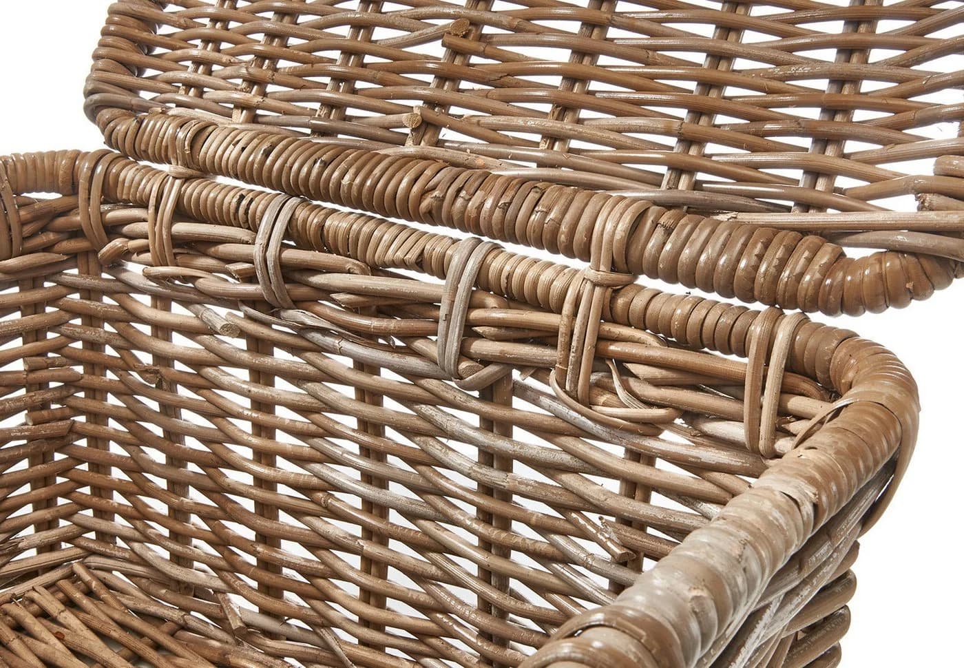 Elegante Rattan-Truhe in Kubu Grey - Bild 5
