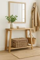 Kobolo Rattan Truhe Grau Kubu Grey Aufbewahrungskiste mit Deckel Bild 1