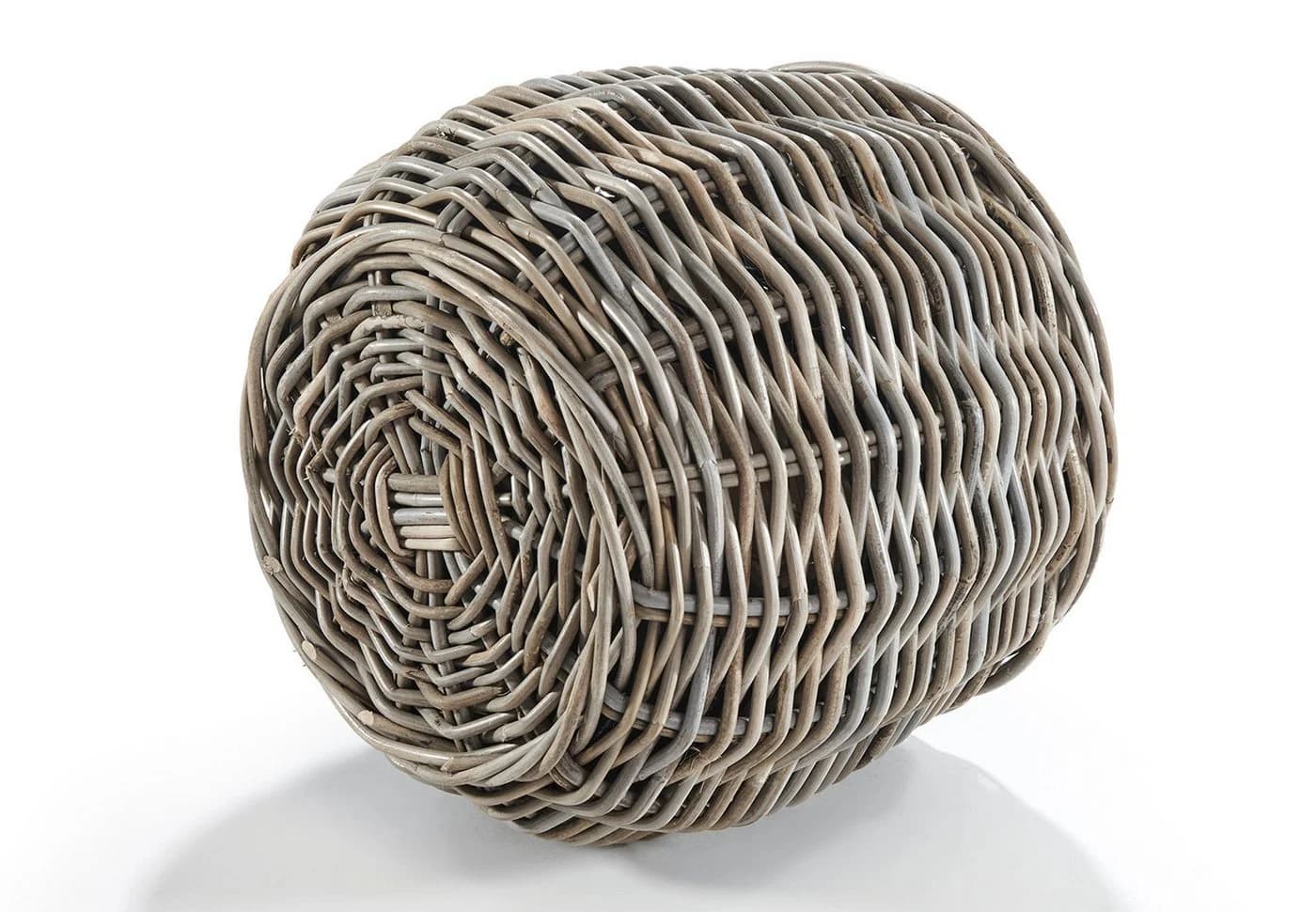 Kobolo Pflanzkübel FIORA 35 cm Rattan Grau - Bild 5