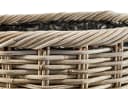 Kobolo Pflanzkübel Übertopf Pflanzkorb Pflanzschale rund aus Rattan mit Folie Bild 5