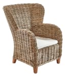 Kobolo Rattansessel TOSCANO mit Sitzkissen Bild 2