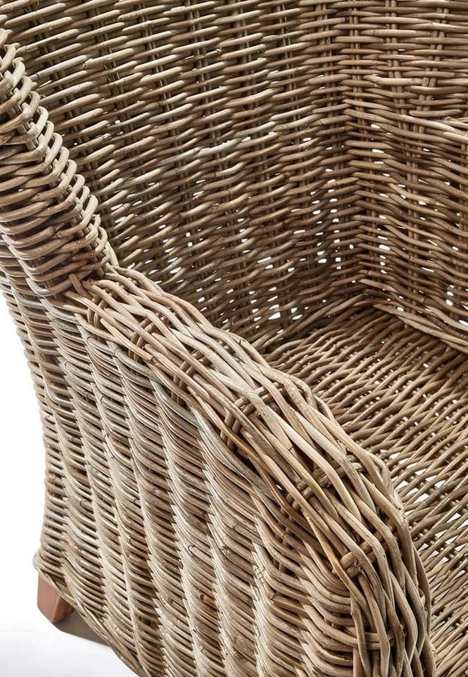 Kobolo Rattansessel TOSCANO mit Sitzkissen - Bild 5