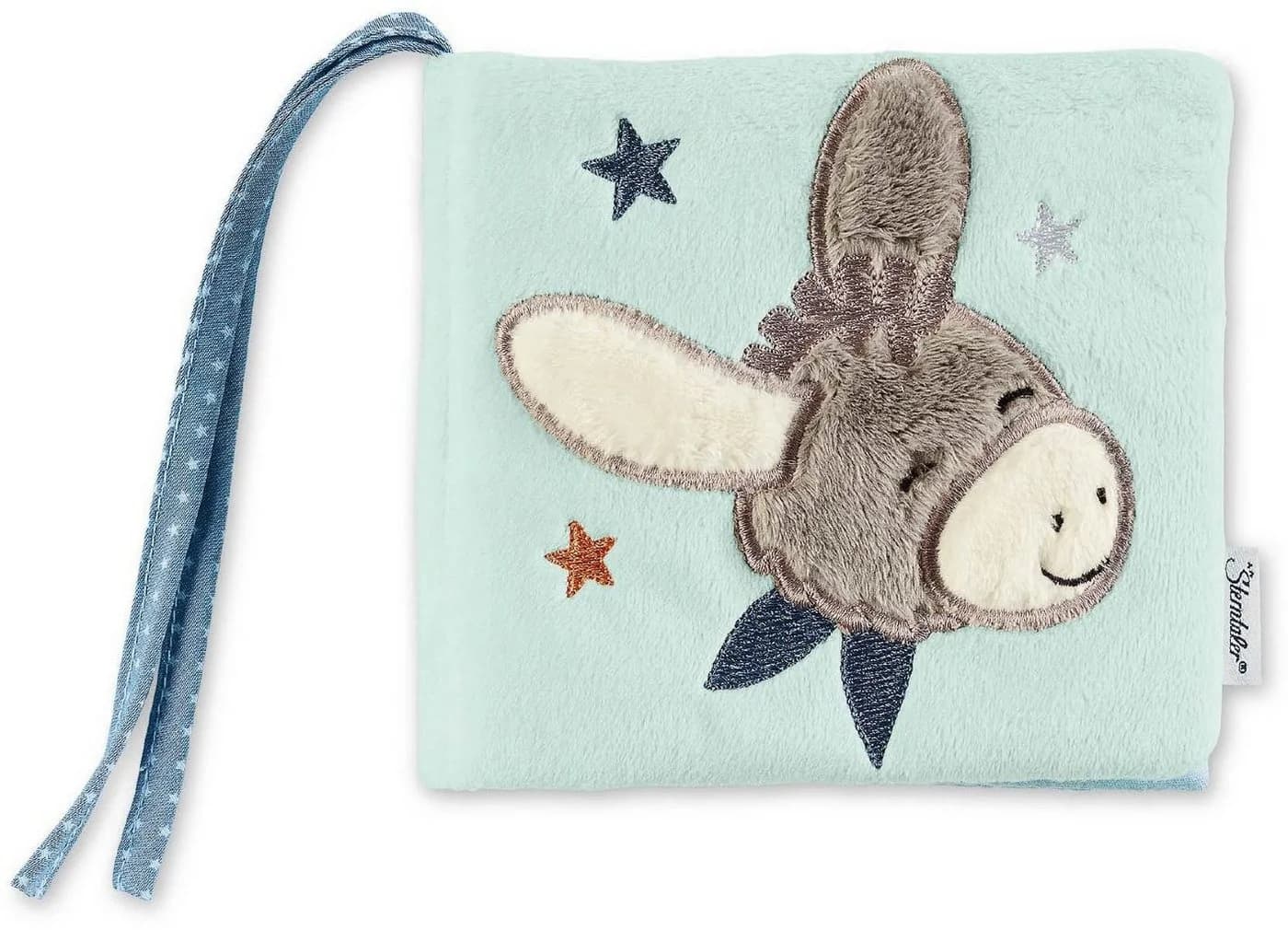 Sterntaler® Greifspielzeug Spielbuch Emmi Blau mit Quietsche - Bild 2