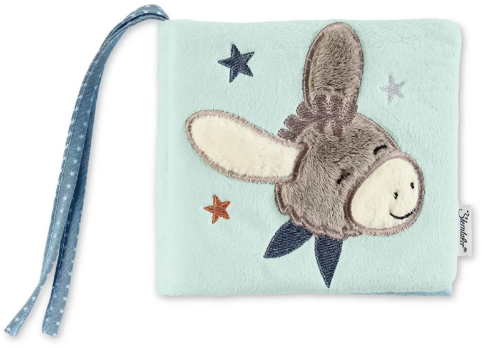 Sterntaler® Greifspielzeug Spielbuch Emmi Blau mit Quietsche - Bild 5