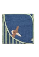Sterntaler® Kapuzenbadetuch 80x80 cm Esel Emmilius Frottee Blau Bild 2