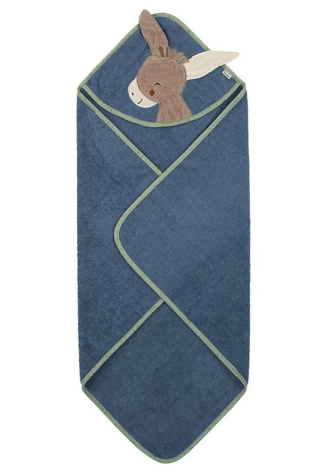 Sterntaler® Badetuch Motiv-Kapuzenbadetuch Emmilius 100% Baumwolle - Bild 3