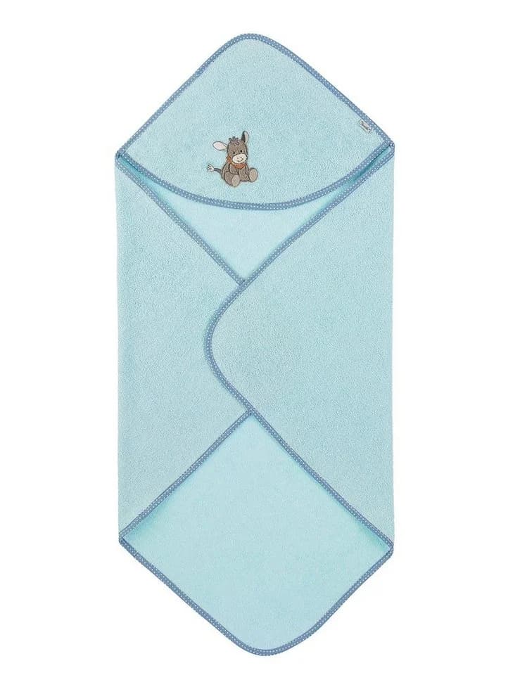 Sterntaler® Kapuzenbadetuch 80x80 cm ESEL Emmi 100 % Baumwolle - Bild 3