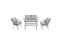 IDIMEX Gartenlounge-Set Cairo Polyrattan Braun Bild 1