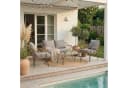 IDIMEX Gartenlounge-Set Cairo Polyrattan Braun Bild 2
