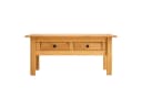 IDIMEX Couchtisch CANCUN Kiefer Massivholz 2 Schubladen Landhaus Bild 3