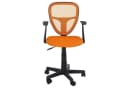 IDIMEX Schreibtischstuhl STUDIO Kinder Orange Ergonomisch Höhenverstellbar Bild 3