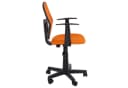 IDIMEX Schreibtischstuhl STUDIO Kinder Orange Ergonomisch Höhenverstellbar Bild 4