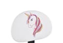 CARO-Möbel Kinderdrehstuhl UNICORN weiß höhenverstellbar Kunstleder Bild 3