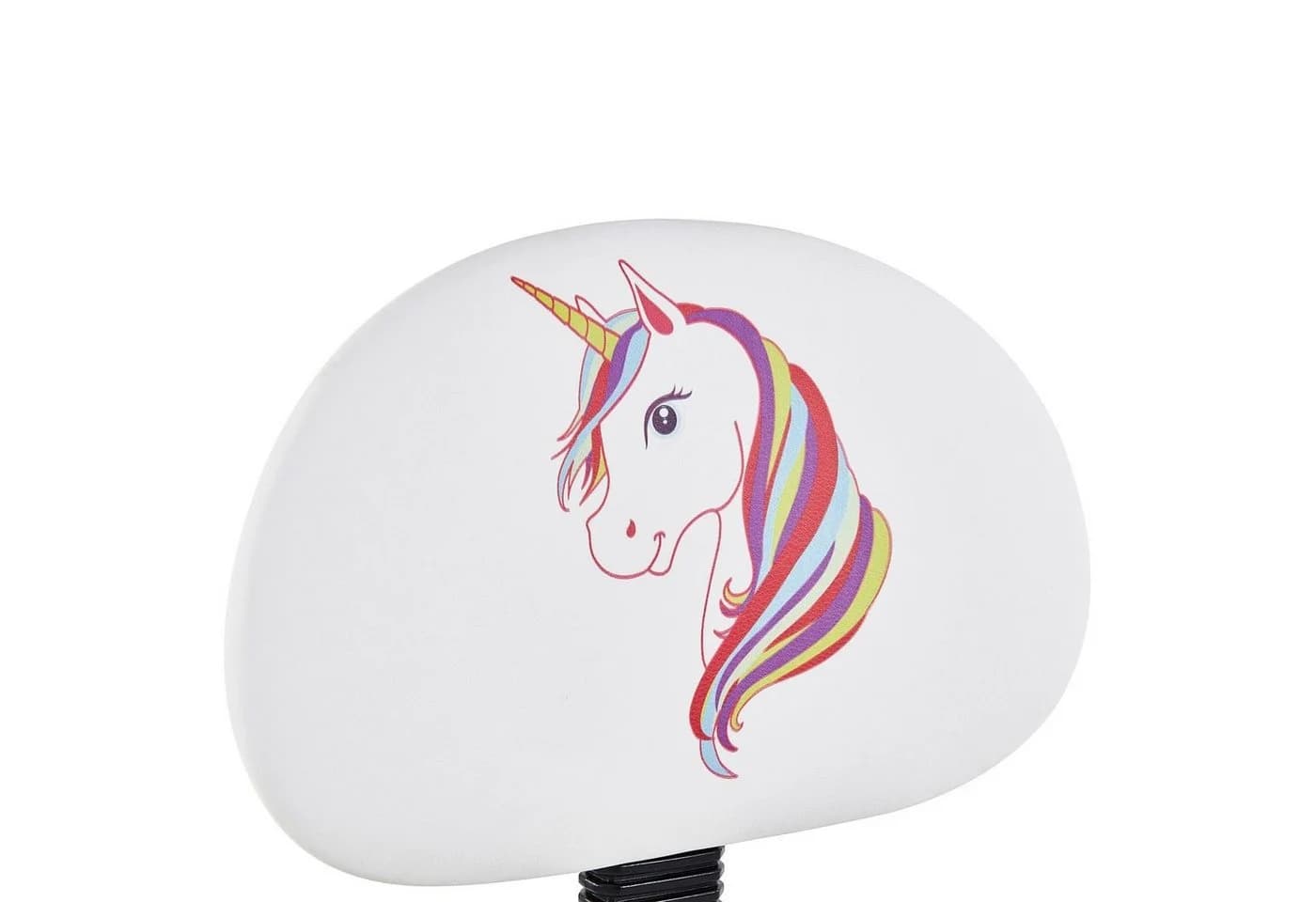 CARO-Möbel Kinderdrehstuhl UNICORN weiß höhenverstellbar Kunstleder - Bild 3