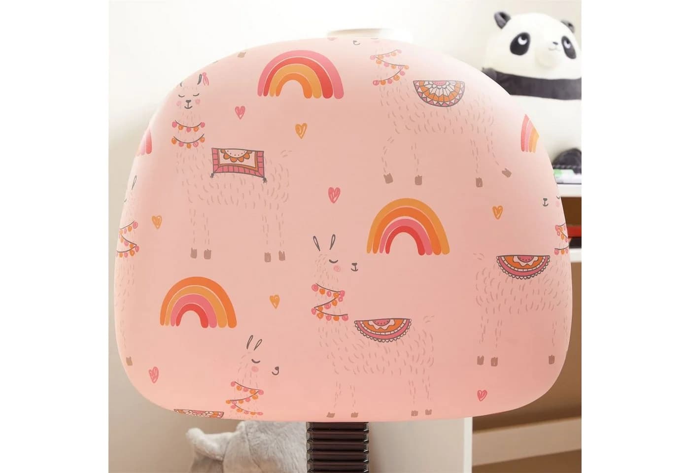 CARO-Möbel Drehstuhl ALPACA Pink Kinderstuhl höhenverstellbar - Bild 4