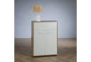 CARO-Möbel Highboard TOMMY Kommode Sideboard 2 Türen weiß Bild 1