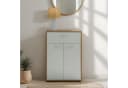 CARO-Möbel Highboard TOMMY Kommode Sideboard 2 Türen weiß Bild 2